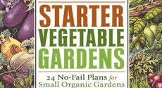 Starter Vegetable Gardens Book Cover